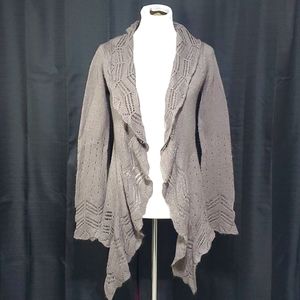 Decree taupe cardigan